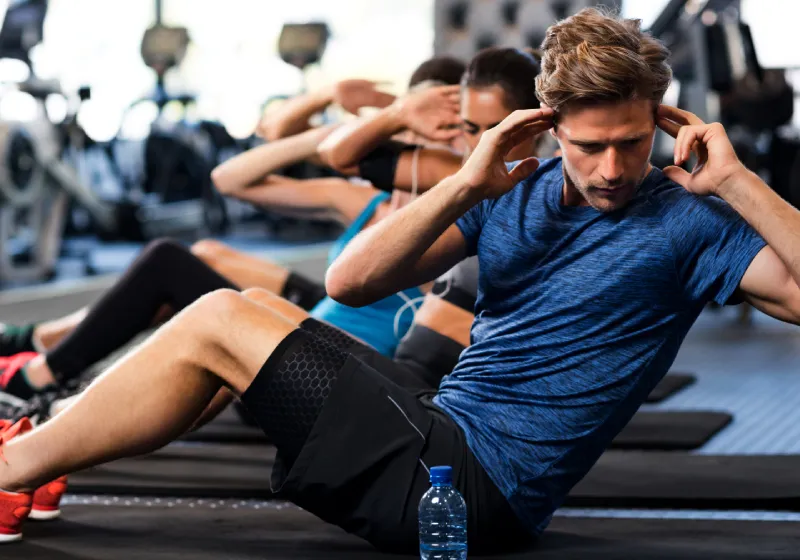 tipos de abdominais para queimar gordura