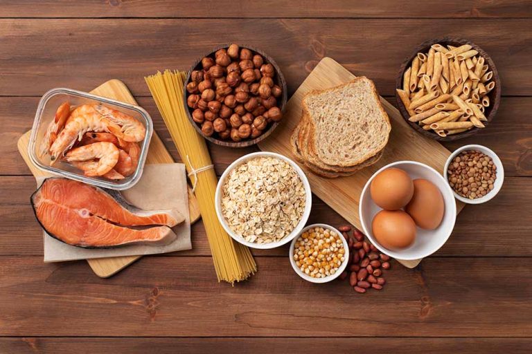 Ingredientes saudáveis para uma refeição balanceada
