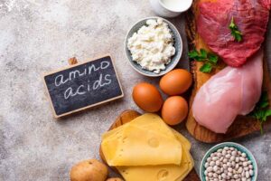 Alimentos ricos em aminoácidos variados